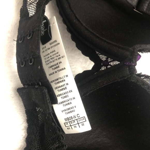 AUBADE Femme Romantique push-up embroidered bra 32C - Picture 5 of 7